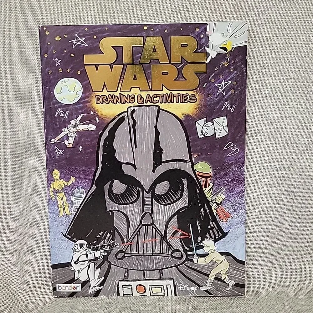 Star Wars 5 minute Star Wars Stories, drawing/ activity book,‎ teen xs top